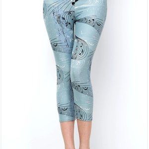 any 3/$25  Musical Notes Capris NWT Music Symphony